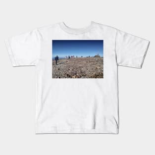 Reaching the top - Summit of Ben Nevis Kids T-Shirt